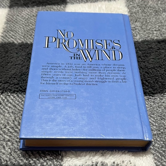 No Promises in the Wind by Irene Hunt - Hardcover - Picture 3 of 5